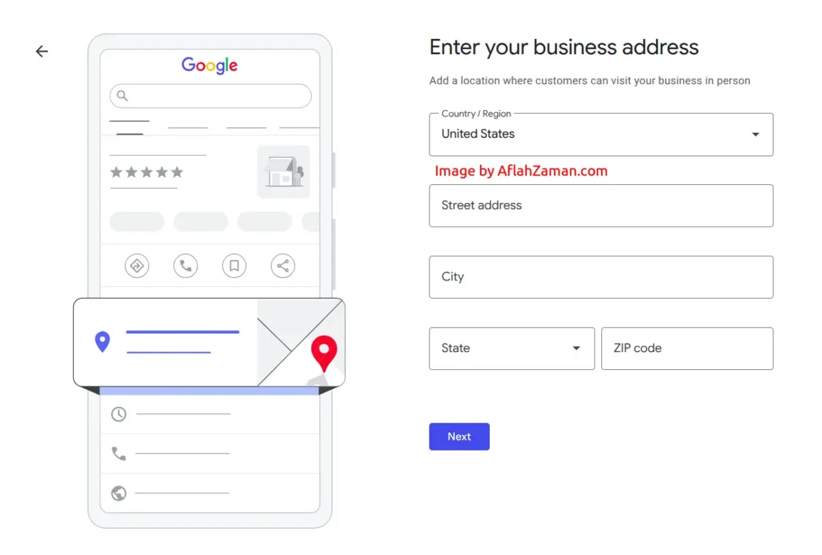 Google Business Profile Address for Small Business Local SEO